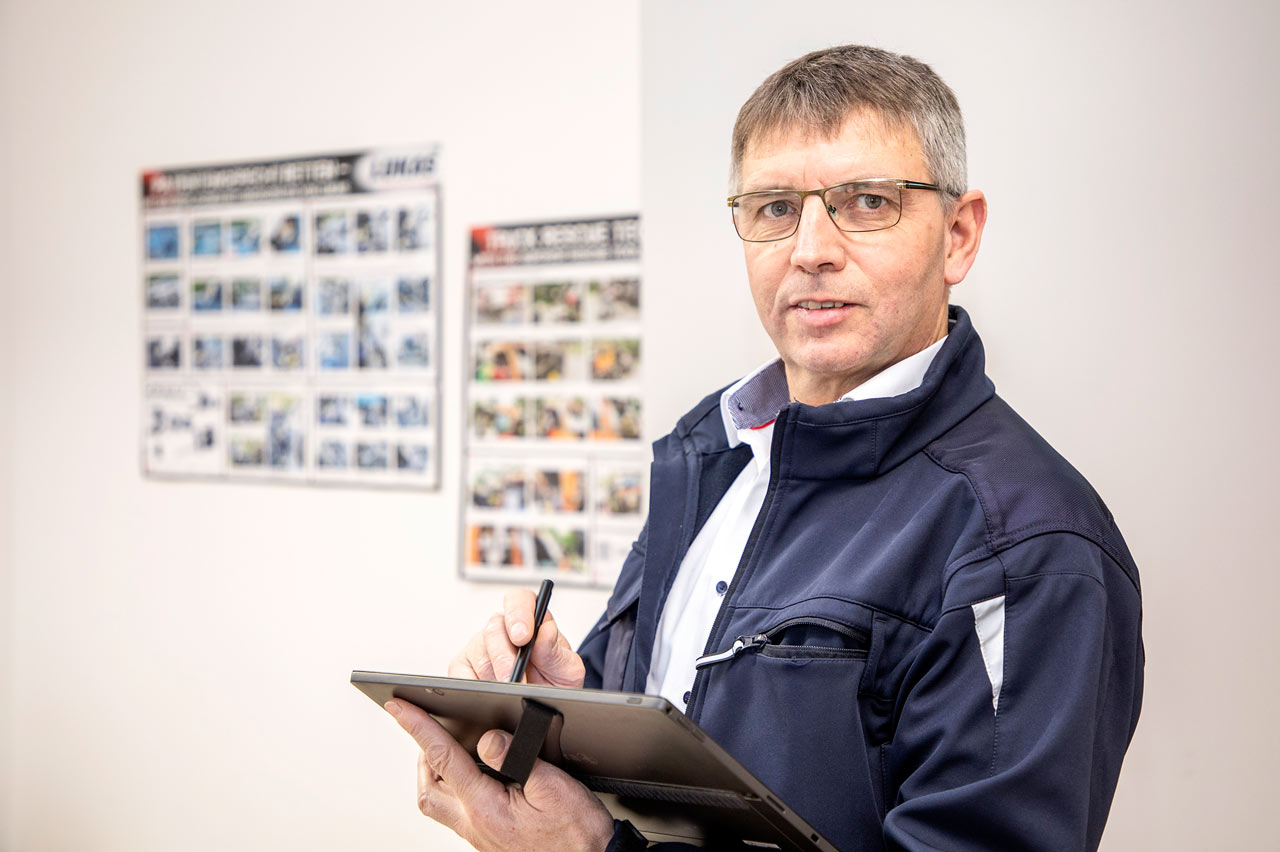 Brandschutzbeauftragter Hans Heinrich